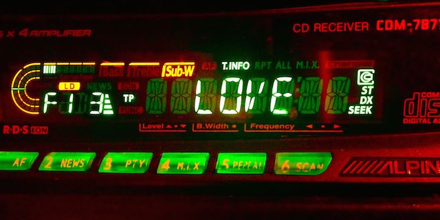 Dans ma Benz, two ... Back again (100x50)